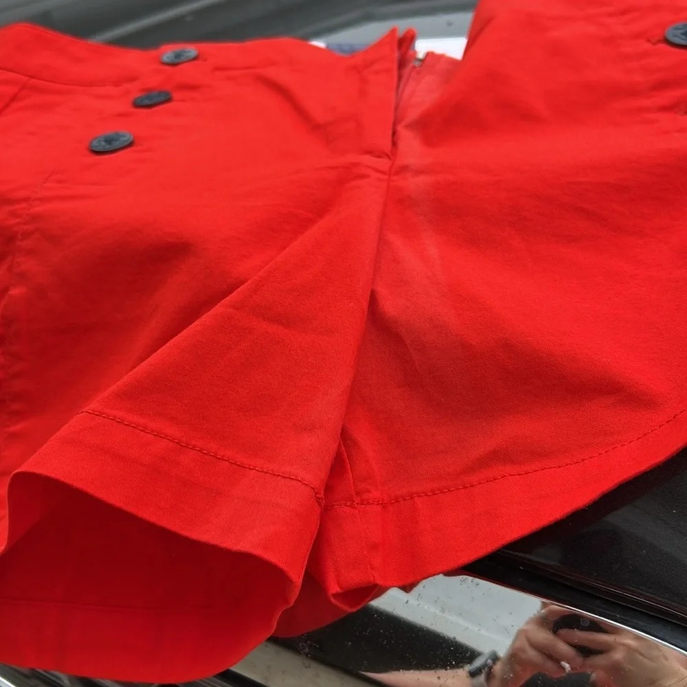 Nautica Orange High Waist Shorts - Picture 13 of 14